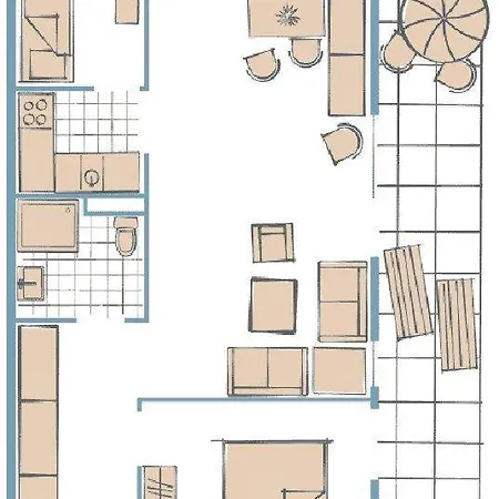 شقة Ferienpark-heiligenhafen-haus-q-wohnung-05-07 *